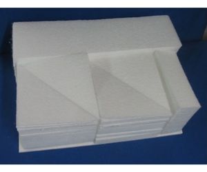 3番 12センチx12センチ直角2等辺三角形 カット品