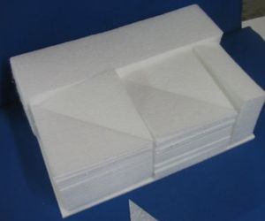 3番 12センチx12センチ直角2等辺三角形3