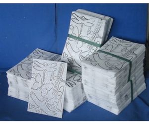 白黒ガリ版印刷もののシリーズ版2