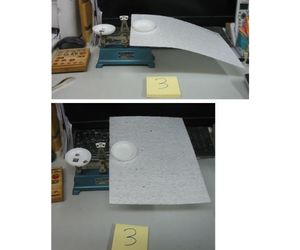 発泡スチロールペーパーの軽さ2