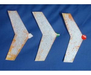 飛び続ける不思議なヒコーキ オレンジ8