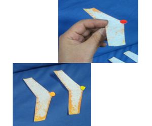 飛び続ける不思議なヒコーキ作り方9