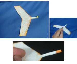 飛び続ける不思議なヒコーキ オレンジ10