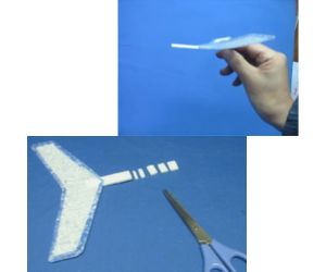 飛び続ける不思議なヒコーキの作り方２