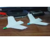 ハト型の紙飛行機