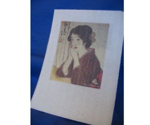 発泡スチロールペーパーに絵画を印刷7