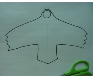 ふわふわ鳥 発泡スチロールペーパー 紙飛行機11