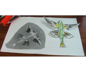 トビウオの紙飛行機