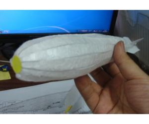 飛行船ヒンデンブルグ号の紙飛行機4