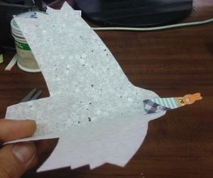 ふわふわ鳥 発泡スチロールペーパー 紙飛行機11