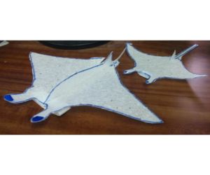 マンタの紙飛行機