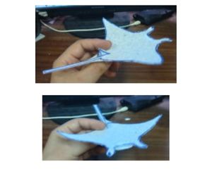 マンタの紙飛行機4