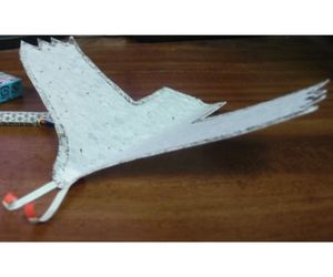 ふわふわ鳥 発泡スチロールペーパー 紙飛行機11