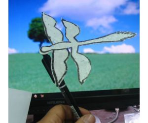 恐竜の紙飛行機