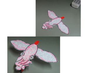 タンボオクトパスの紙飛行機3