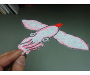 タンボオクトパスの紙飛行機4