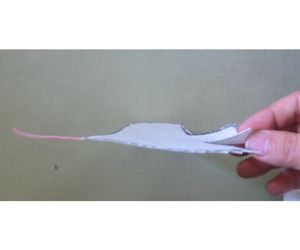 ハト型ふわふわヒコーキ製作例15