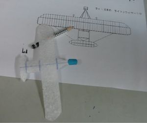 ライト兄弟のライトフライヤー1号の作り方3