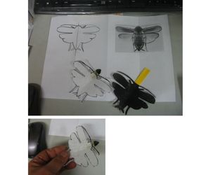 発泡スチロールペーパーで作る