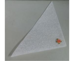 直角二等辺三角形の紙飛行機2