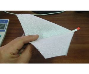 ステルス飛行機型紙飛行機