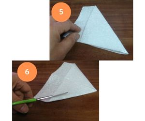 ステルス飛行機型紙飛行機5