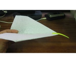 ステルス飛行機型紙飛行機8