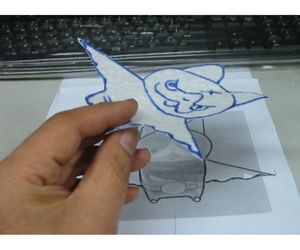 アニメのキャラクターを飛ばす