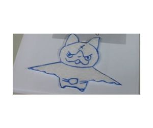 アニメのキャラクターを飛ばす2