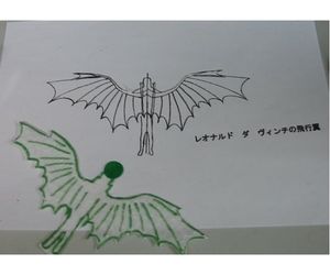 レオナルドダビンチの「飛行翼」