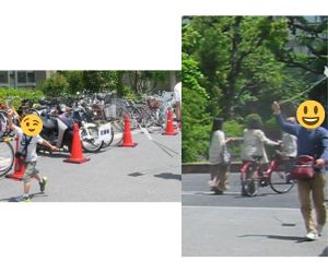 イベント会場でのたこ揚げ風景2