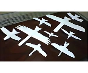 発泡スチロールペーパーで作った昆虫3